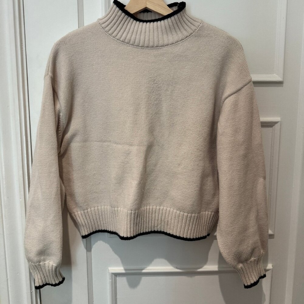 Retro Girl Japanese Knit Sweater S
